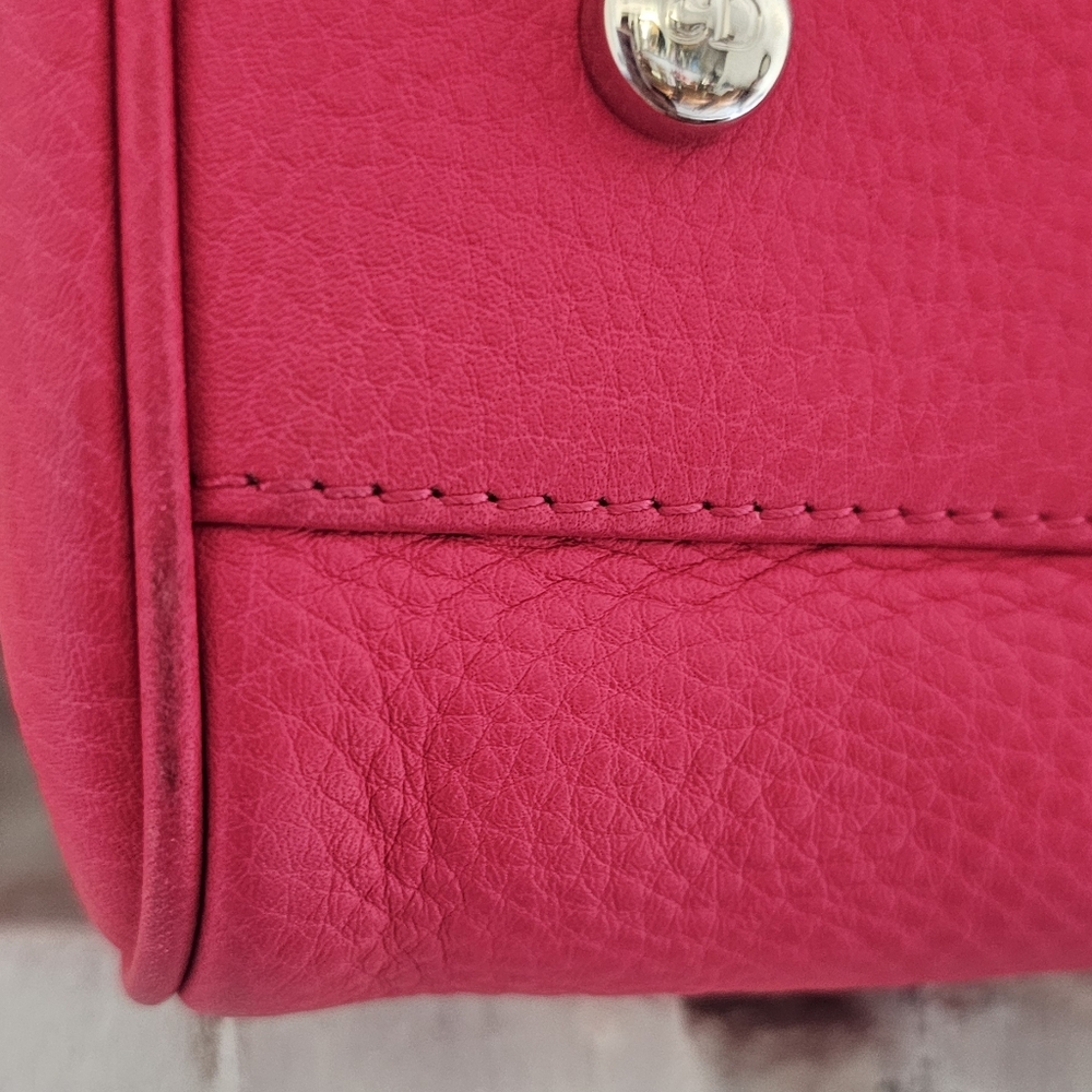 💗EUC Christian Dior Pink Diorissimo 2 way Calf Skin Leather Bag💗 - Picture 10 of 16
